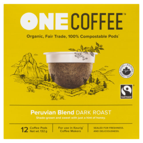 OneCoffee - Peruvian Blend Coffee Pods