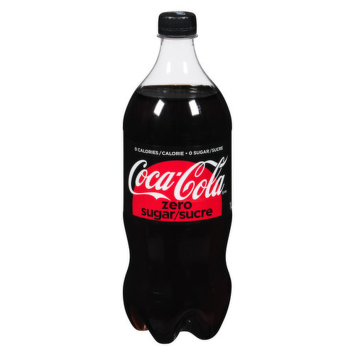 Coca Cola Zero Sugar, has the real Coke taste you love without the sugar and calories with Aspartame and Acesulfame-Potassium.