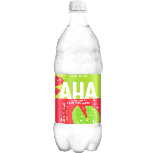 No sweeteners, calories or sodium, refreshing lime watermelon sparkling water