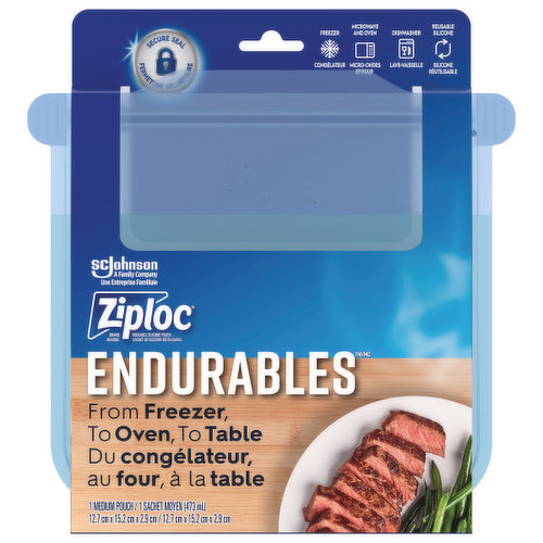 Ziploc - Ziploc Endurables Si Container Medium