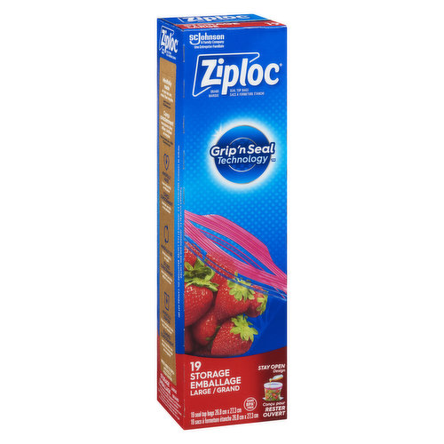 Ziploc - Storage Bags Large