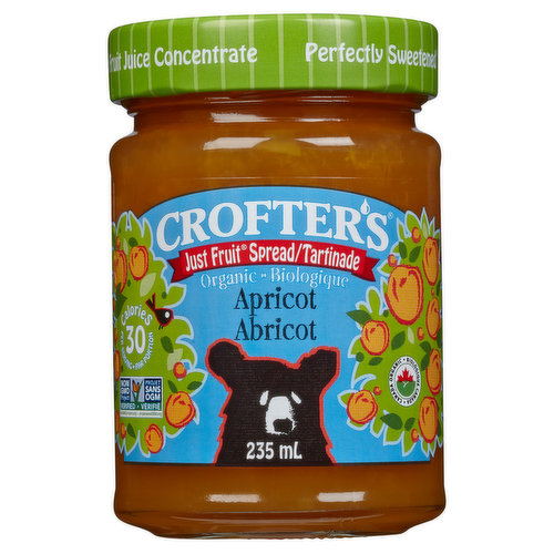 CROFTER'S ORGANIC - Just Fruits Spread Apricot