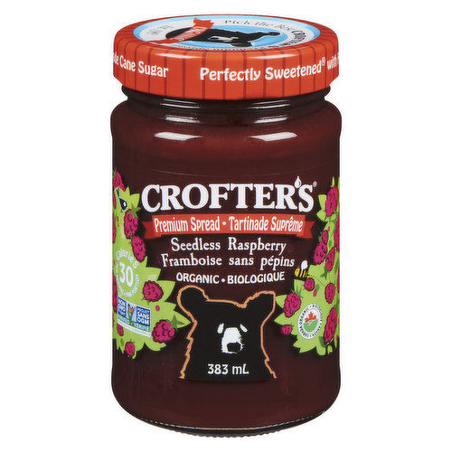 Crofter's - Premium Spread Organic Raspberry Jam