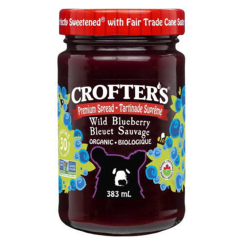 CROFTER'S ORGANIC - Premium Spread Wild Blueberry Organic
