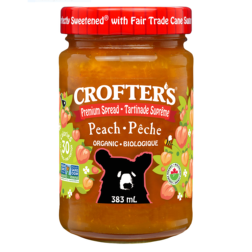 CROFTER'S ORGANIC - Premium Spread Peach Organic