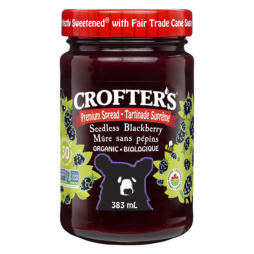 CROFTER'S ORGANIC - Premium Spread Blackberry