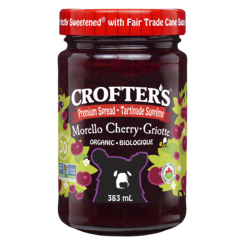 CROFTER'S ORGANIC - Premium Spread Morello Cherry