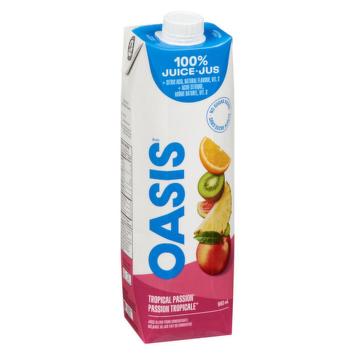 Oasis - Tropical Passion Fruit Juice