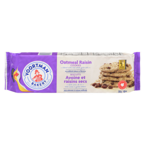 Voortman - Cookies, Oatmeal Raisin