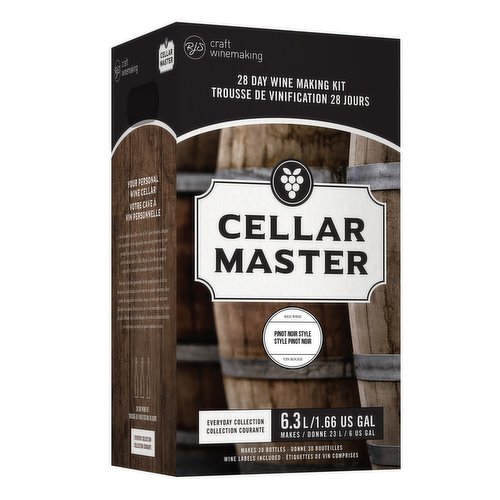 Cellar Master - 28 Day Wine Kit - Pinot Noir