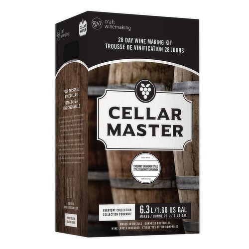 Cellar Master - 28 Day Wine Kit, Cabernet Sauvignon