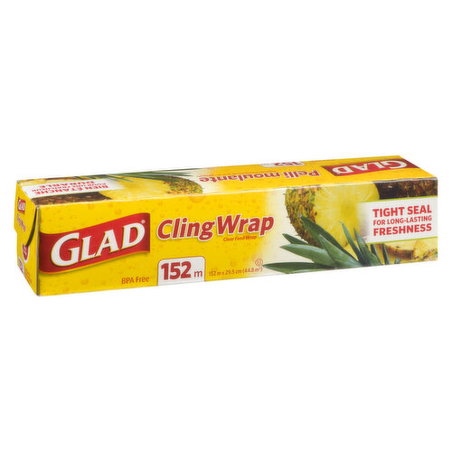 Glad - ClingWrap, Plastic Wrap 152m