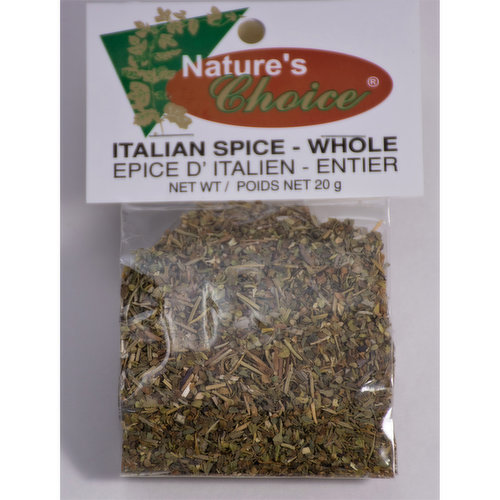 Nature's Choice - Bagged Spices Italian Seasoning