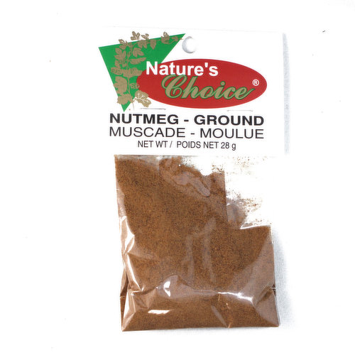 Nature's Choice - Bagged Spices Ground Nutmeg