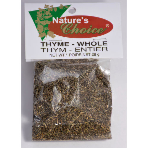 Nature's Choice - Thyme Whole