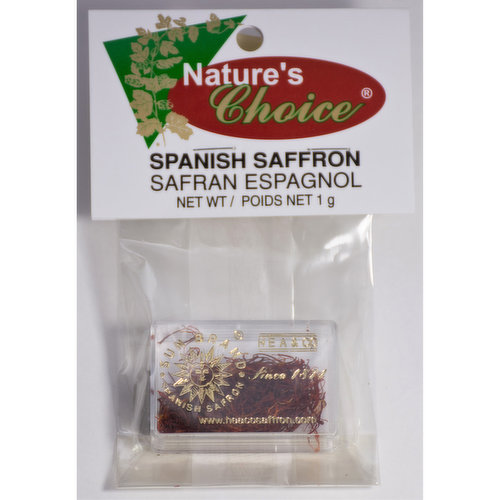 Nature's Choice - Bagged Spices Spanish Saffron