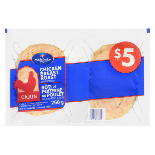 There are so many ways to enjoy chicken deli, but the fresh and spicy flavours of Cajun Chicken Breast Roast Sliced make this good enough to enjoy on its own. Of course, it will still be a hit in sandwiches, wraps, appetizers and so much more.