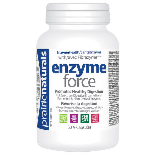 Prairie Naturals - Enzyme Force with Fibrazyme