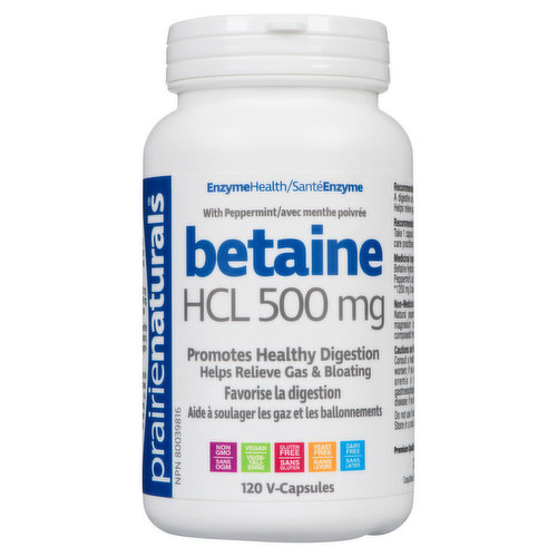 Prairie Naturals - Betaine HCL