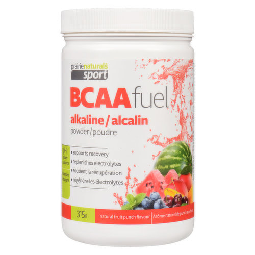 Prairie Naturals - BCAA Fuel PH Balanced Fruit Punch