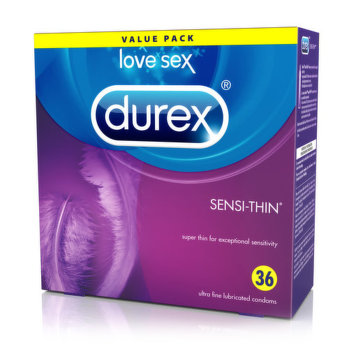 Durex - Sensi-Thin Condoms - Value Pack