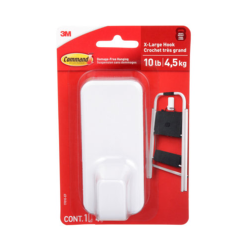 Command - Adhesive Hook - Large - Save-On-Foods