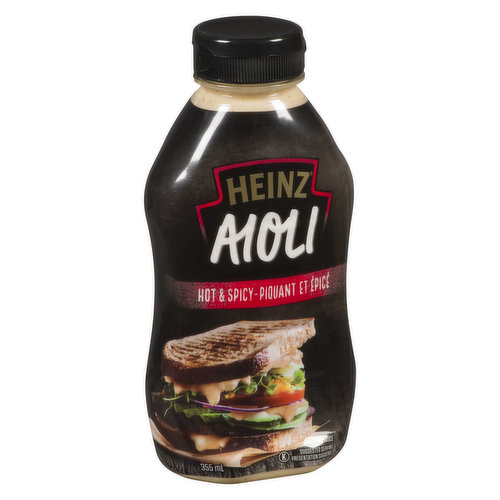 Heinz Aioli Sauce Hot And Spicy 5897