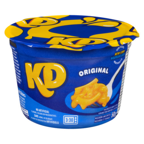 Kraft - Dinner Macaroni & Cheese Snack Cups, Original
