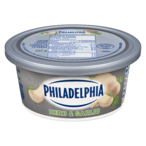 Philadelphia Spreadable Cream Cheese Herb And Garlic 