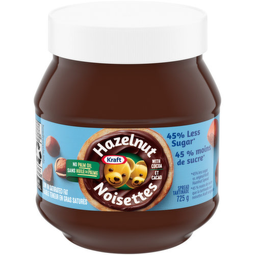 Kraft - Hazelnut Spread Less Sugar