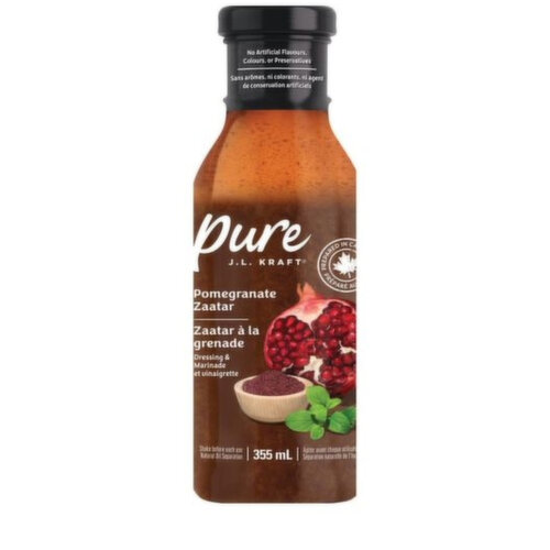 Pure J.L. Kraft - Pomegranate Zaatar Dressing & Marinade