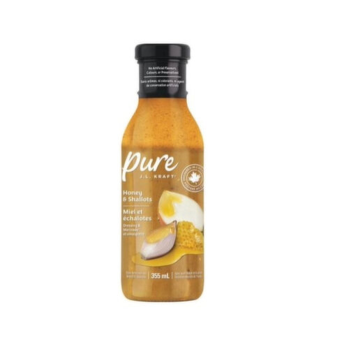 Pure J.L. Kraft - Honey & Shallot Dressing & Marinade