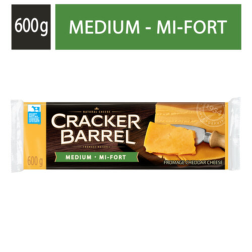 Cracker Barrel - Cheese - Medium Cheddar