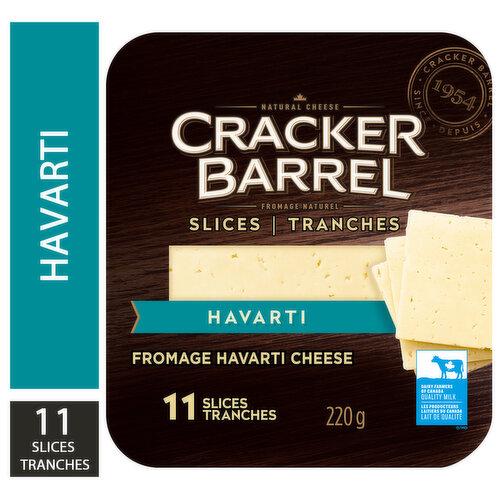 Cracker Barrel - Havarti Cheese Slices