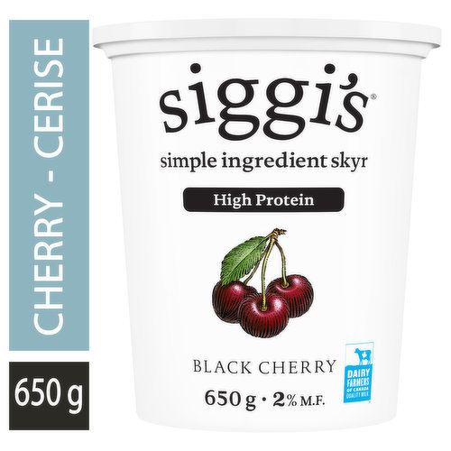 Siggis - Skyr Yogurt, Black Cherry