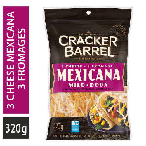 Cracker Barrel - Cheese Mexicana Shred