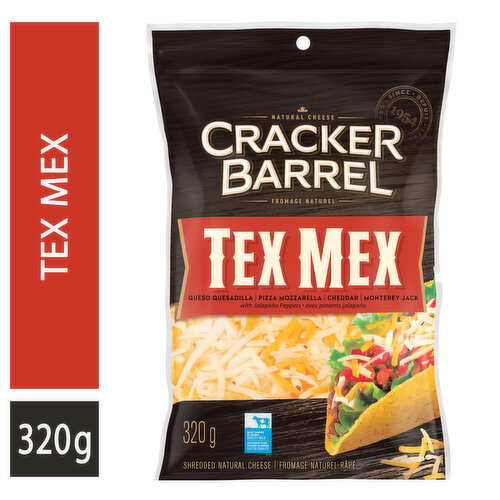 Cracker Barrel - Shredded Cheese - Tex Mex