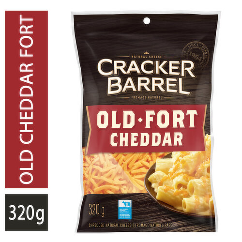 Cracker Barrel - Old Cheddar Shredded Cheese