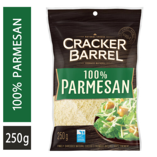 Cracker Barrel - Parmesan Shredded Cheese