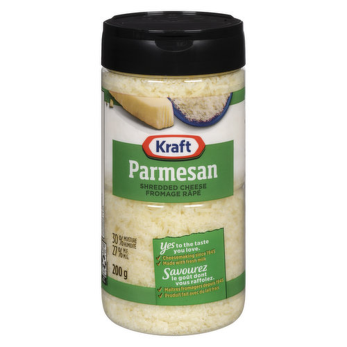 Parmesan râpé (125g)