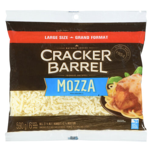 Cracker Barrel - Mozza Shredded Cheese, Large