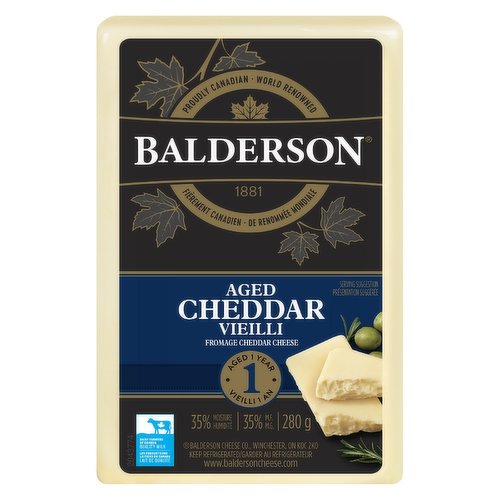 Balderson - One Year Old White Cheddar
