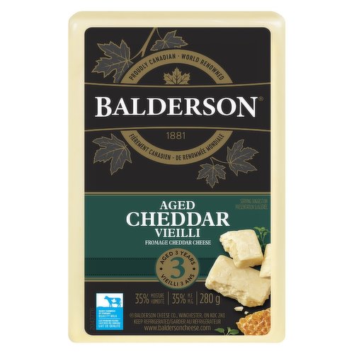 Balderson - Balderson Heritage 3YR Cheddar Cheese