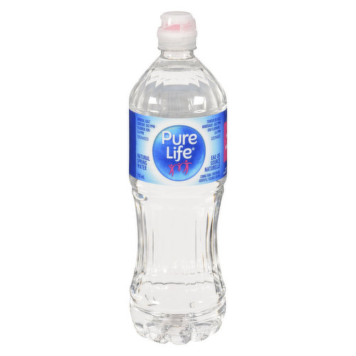 Pure Life - Natural Spring Water with Sport Cap
