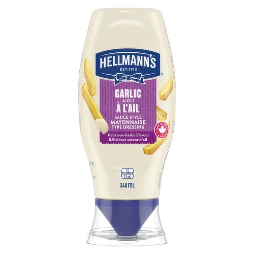 Hellmann's - Sauce Style Mayonnaise, Garlic Aioli