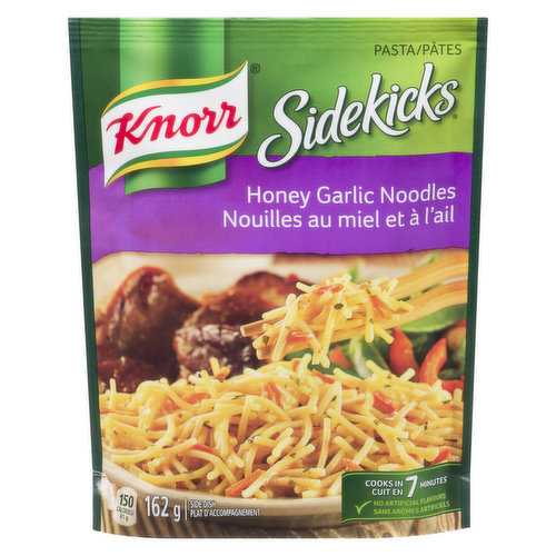 25% Less Sodium than Original. A savoury blend of garlic, honey and sesame oil with noodles.