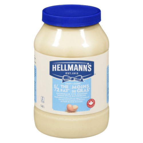 Hellmann's - Mayonnaise 1/2 The Fat - Light - PriceSmart Foods