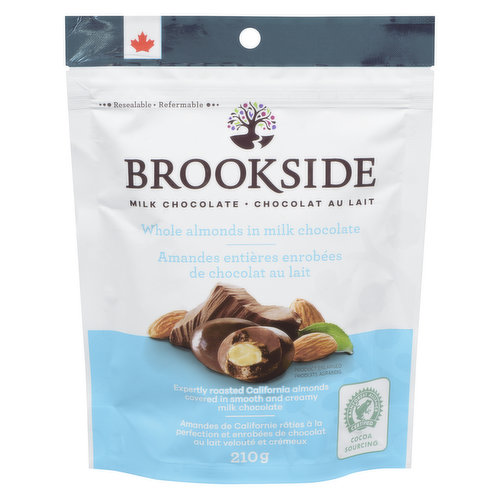 Brookside - Milk Chocolate Whole Almonds