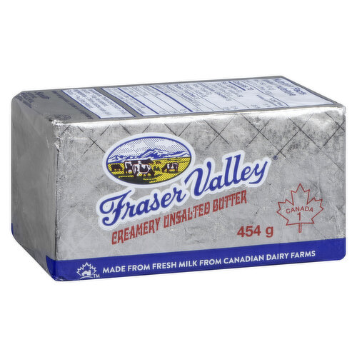 Fraser Valley - Creamery Unsalted Butter