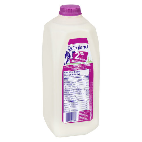 Dairyland - 2% Partly Skimmed Milk